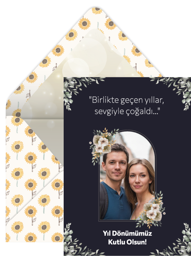 Eşine Yıl Dönümü Mektubu